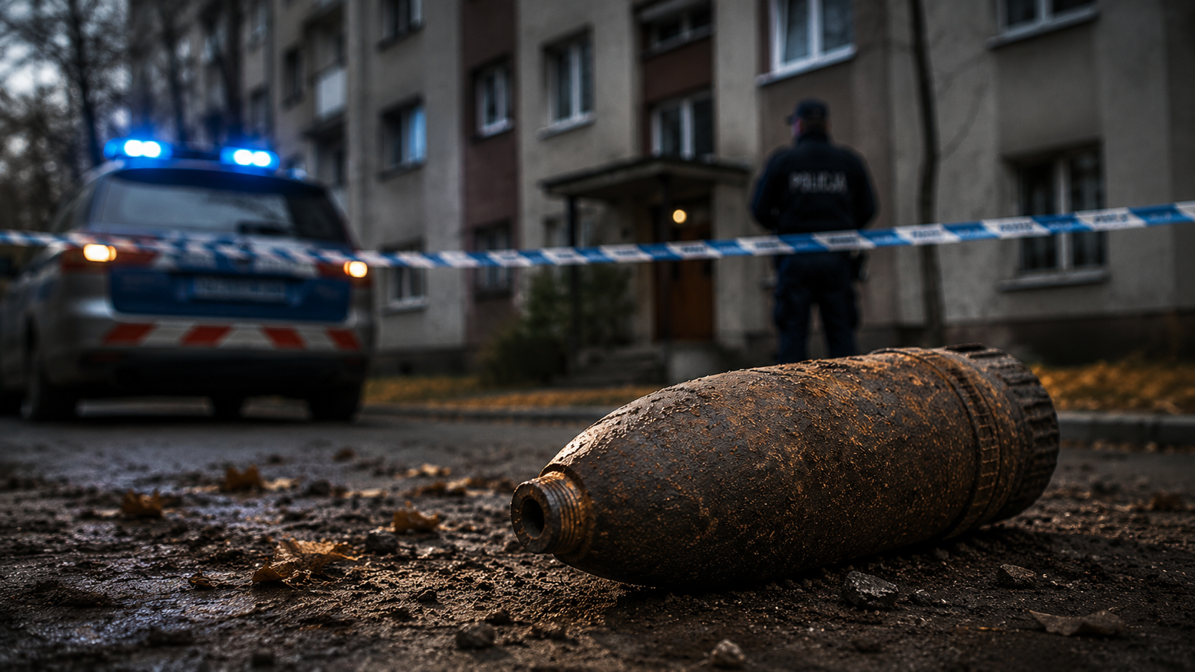 Niezwykłe znalezisko przy ul. Ks. Brzóski