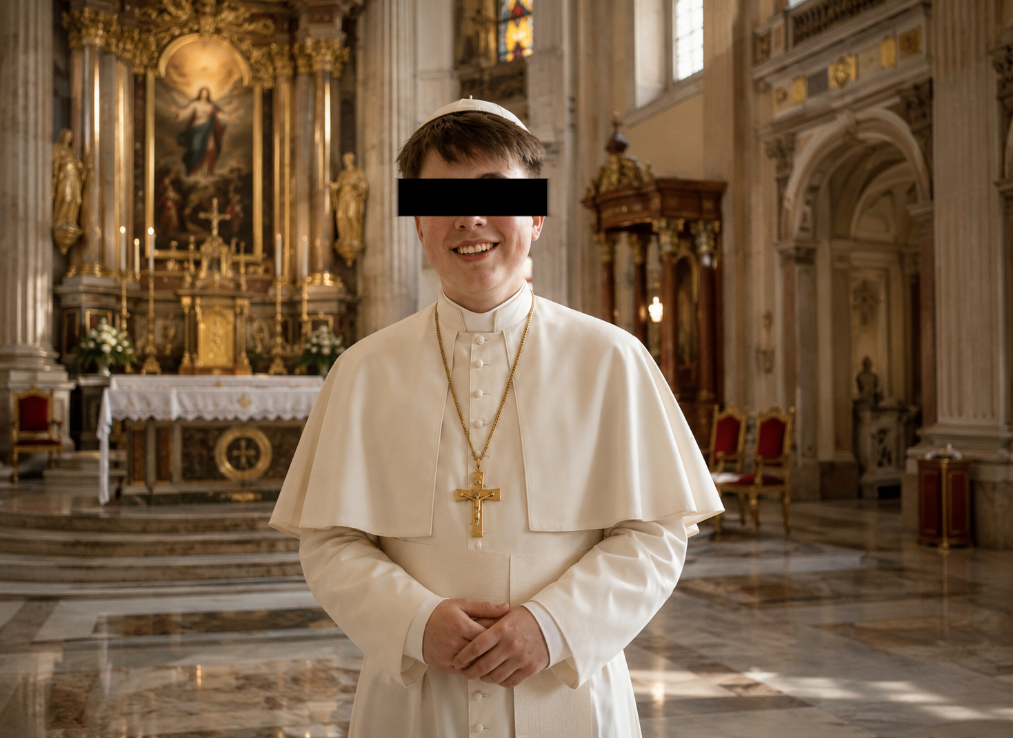 Sensacja w Watykanie. Kulkson nowym papieżem!